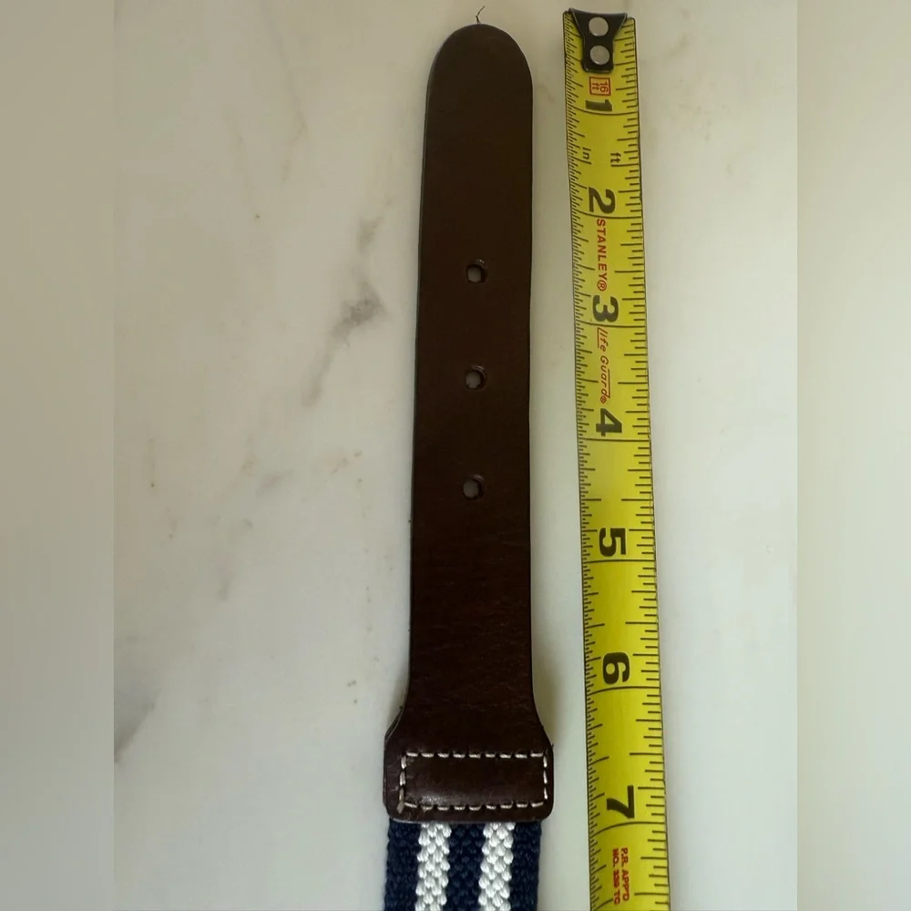 NEW NWT Gap Kids Belt stretch Brown and Blue kids / Boys Belt Size L / XL